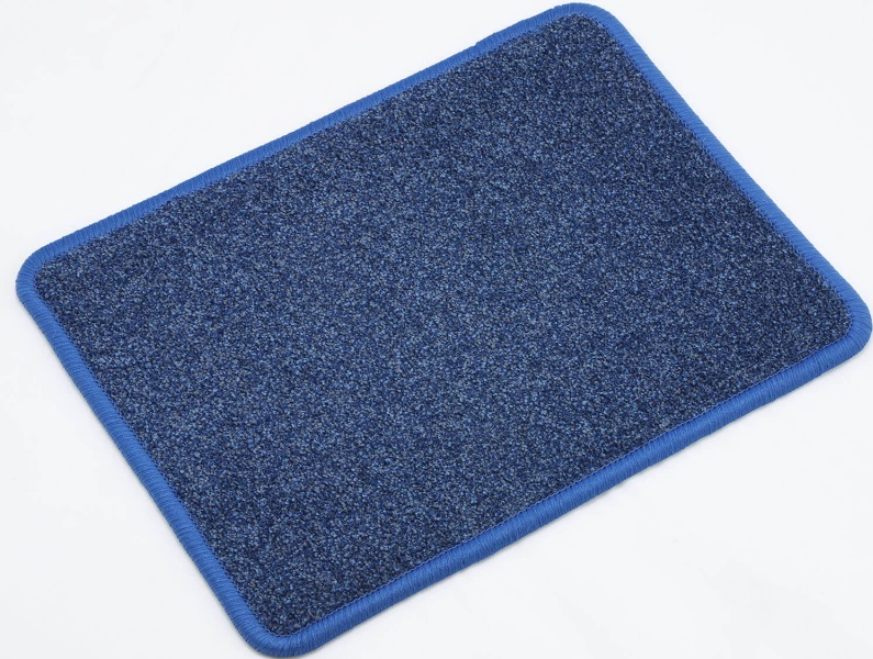 Vysoce zátěžové koberce Tampa zelené a modré barvy